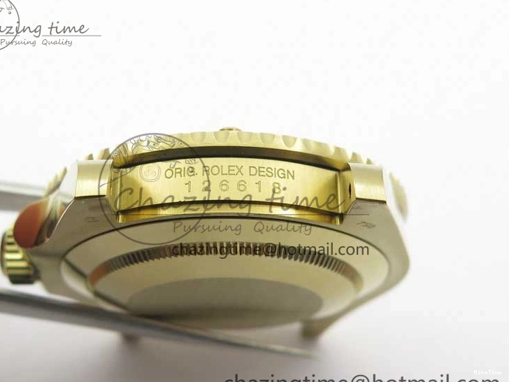 MiroTime 0113 Submariner 41mm 126613 LN YG BP Maker Best Edition Black Dial on YG Bracelet OnTrend 2573